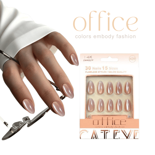 أظافر صالون بتأثير عين القطة