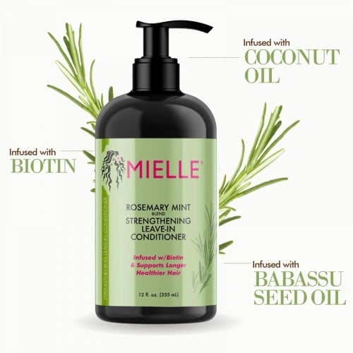 MIELLE ROSEMARY MINT LEAVE-IN CONDITIONER 355ml