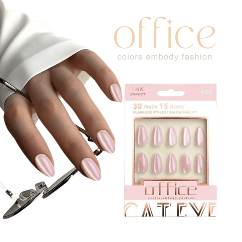 أظافر صالون بتأثير عين القطة