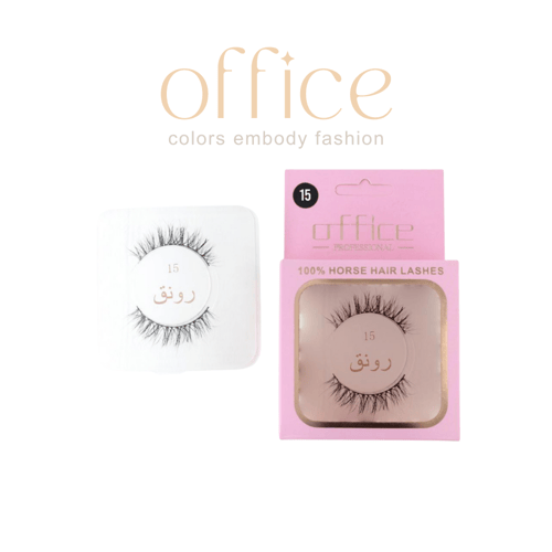 رموش أوفيس الاحترافية من شعر الحصان