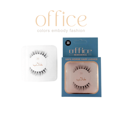 رموش أوفيس الاحترافية من شعر الحصان