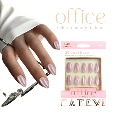 أظافر صالون بتأثير عين القطة