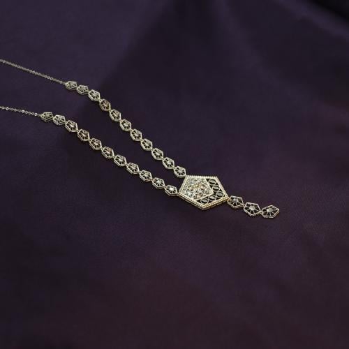 عقد ذهب عيار 21