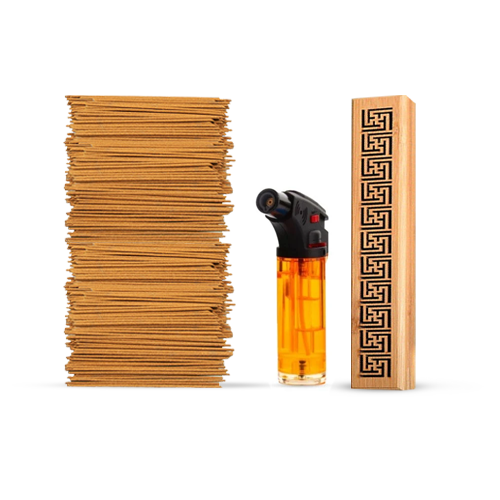 500 أعواد ند فتنامي +مبخرة +ولاعة