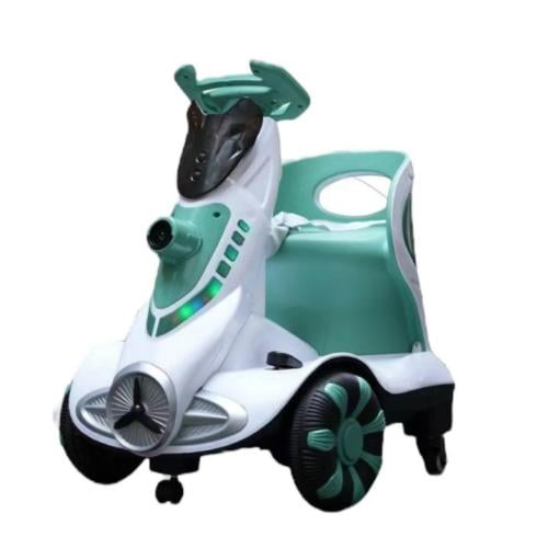 "مركبة الفقاقيع العجيبة: سكوتر الصحن الطائر بمحركي...