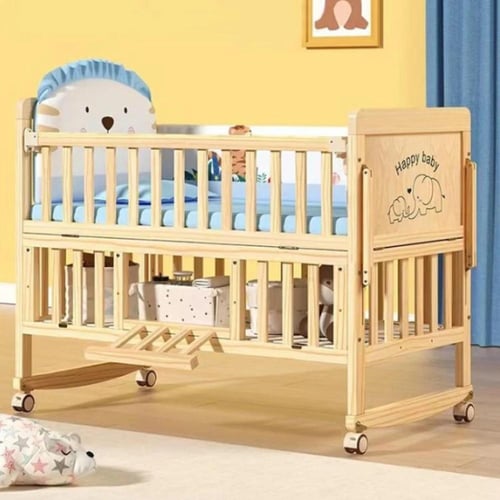 سرير خشب مقاس 120x60