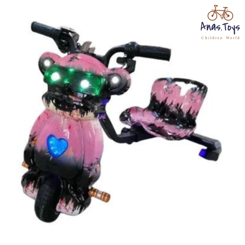 سكوتر درفت 36 فولت ميني مانكي هاوس وردي واسود