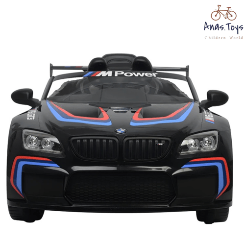 سيارة بي ام رياضية اسود 12 فولت