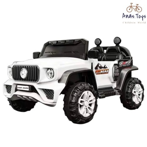 جيب مرسيدس 12 فولت ابيض