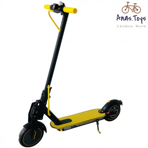 سكوتر 36 فولت (باللون الاصفر) سرعة تصل الى 65 + حا...