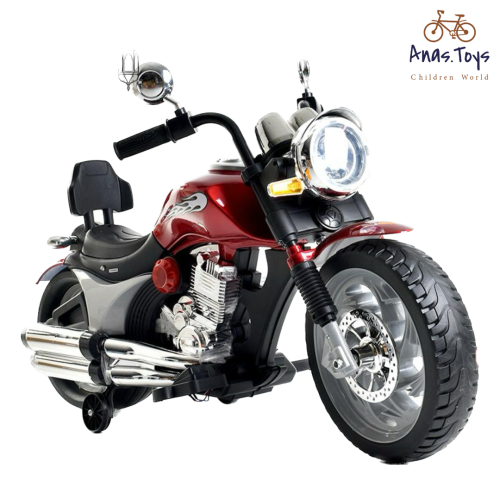 دباب كهربائي احمر للاطفال