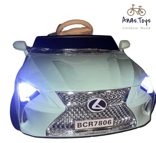 ميني لكزس 12 فولت فستقي