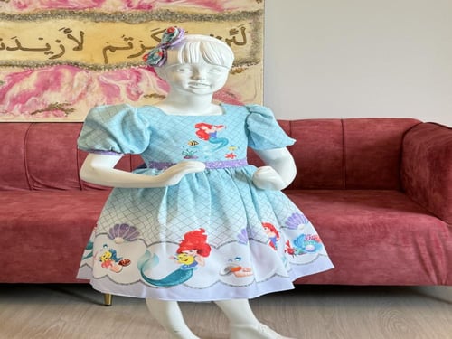 فستان حورية البحر ايريل ‍♀️