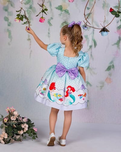 فستان حورية البحر ايريل ‍♀️