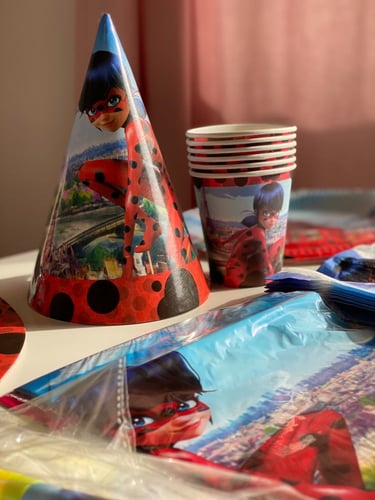 زينة حفلات الدعسوقة