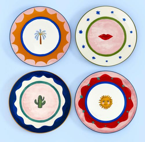 Electric Coast Icon Cake Plates - pre order
