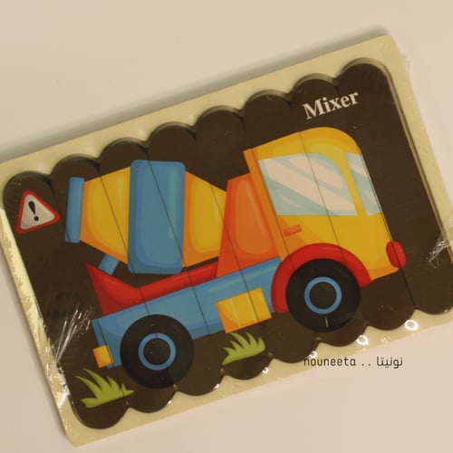 بازل اعواد خشبية للاطفال