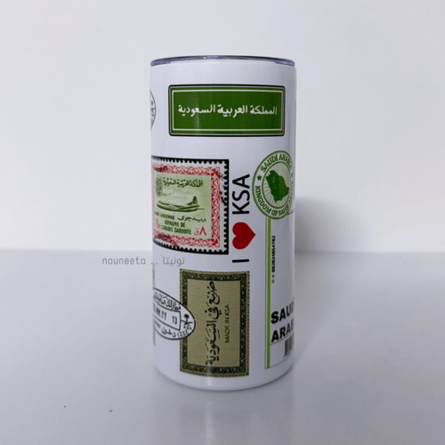 مق السعودية | كوب حراري وطني أنيق – 450 مل مع طباع...