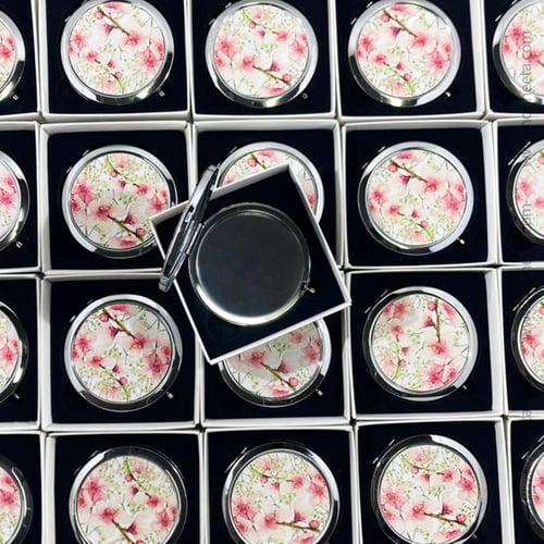 بوكس مرايا بثيم زهرة الكرز و الجبسوفيليا