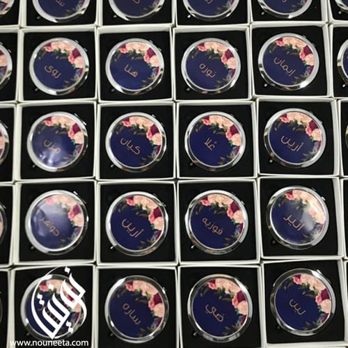 بوكس مرايا روز كحلي | Rose Navy Mirror Box