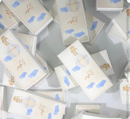 بوكس مستطيل بثيم منطاد