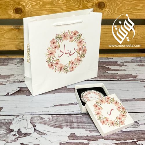 بوكس مرايا وكيس زهرة الكرز | Cherry Blossom Mirror...