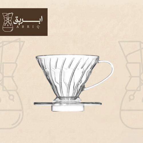 قمع V60 أكريليك 02 شفاف – تقطير يدوي