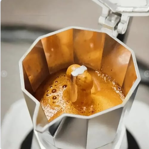 وعاء موكا ألمنيوم إيطالي 150 مل