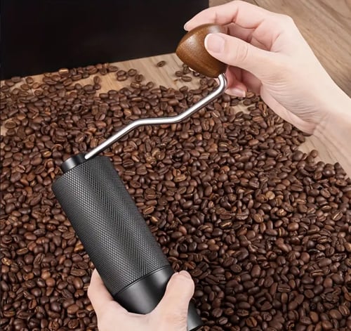 مطحنة يدوية خماسية من الستانلس ستيل