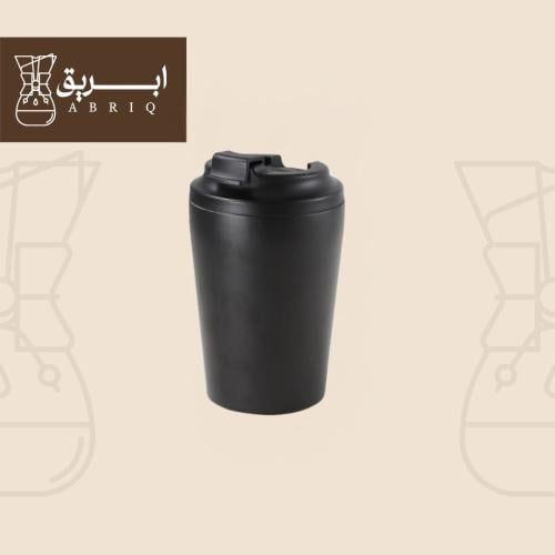 كوب قهوة متنقل 360 مل - أسود