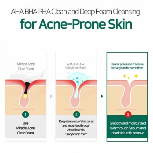 غسول رغوي المعجزة الحجم الكبير SOME BY MI