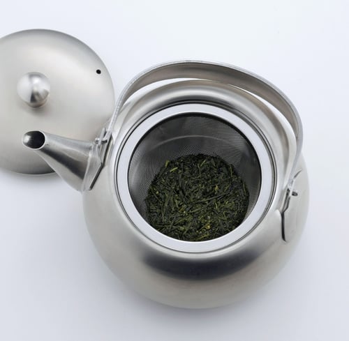 ابريق الشاي الياباني الأصلي صناعة يدوية من الستانل...