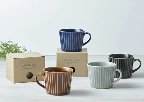 كوب ياباني كوسوقي بتصم أنيق اللون كراميل KEYUCA 20...