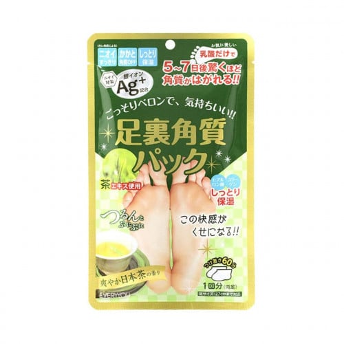 مقشر بيبي فوت للقدمين بالشاي الأخضر الياباني