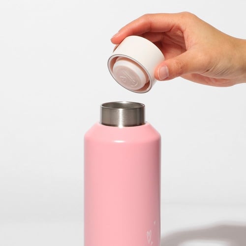 قارورة ستاربكس اليابان عازلة حراريا بلون وردي مميز...