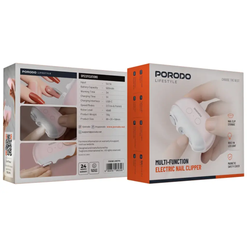 مقص أظافر كهربائي متعدد الوظائف من بورودو لايف ستا...