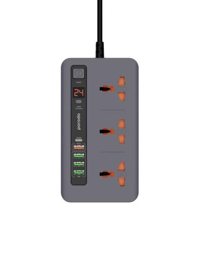 بورودو توصيلة كهربائية HUB 4 USB-A/USB-C مجموعة ال...