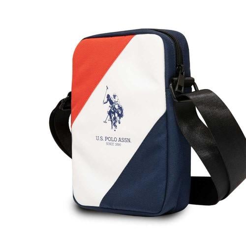 شنطة دي إتش ثلاثية الالوان مقاس 8 بوصة من يو اس بو...