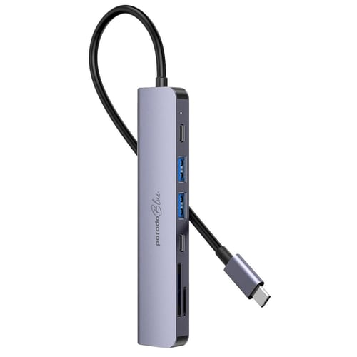 موزع بورودو بلو 7 في 1، 2 منفذ HDMI و2 منفذ USB-A...