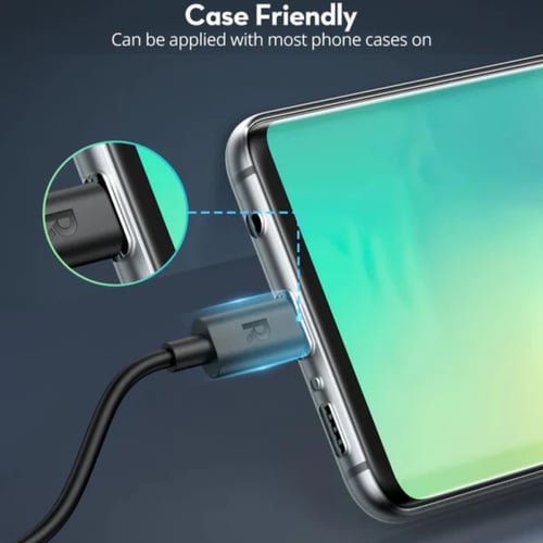 شاحن حائط راف باور PD Pioneer 20W + كابل USB-C إلى...