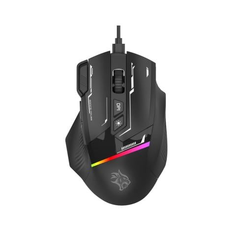 ماوس بورودو للألعاب السلكي بتقنية 8D RGB، دقة 7200...