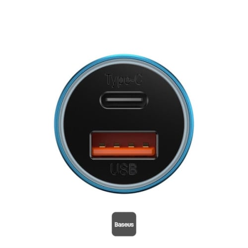 شاحن سيارة Baseus Golden Contactor Max Dual Fast C...