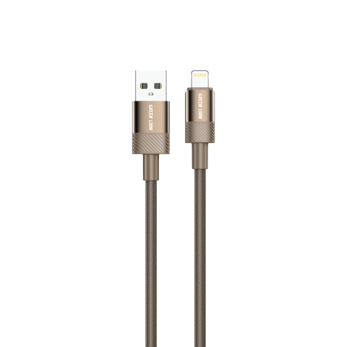 وصلة شحن ايفون ونقل بيانات 12 واط مدخل USB-A مخرج...