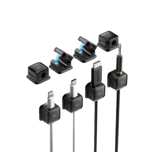 جرين ليون منظم كابلات بمشبك مغناطيسي، 10 قطع/مجموع...