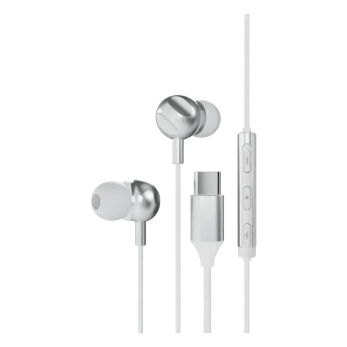 سماعات Powerology FILO عالية الدقة بمنفذ USB-C