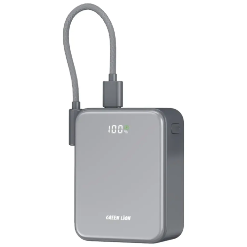 باور بانك جرين ليون سالزبورغ 10000mAh رمادي