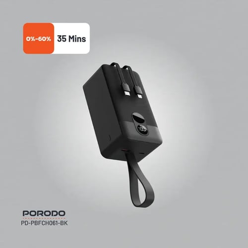 باور بانك بورودو 50000 مللي أمبير في الساعة مع كاب...