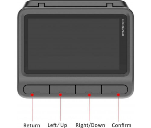 داش كام DDPAI Z60 4K امامية وخلفية 4G + GPS