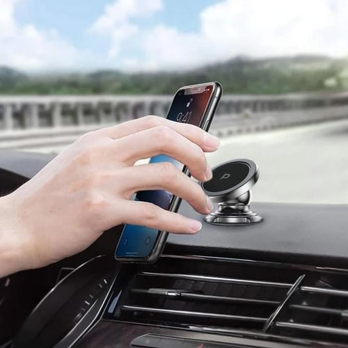 حامل جوال للسيارة 360 درجة باورولوجي