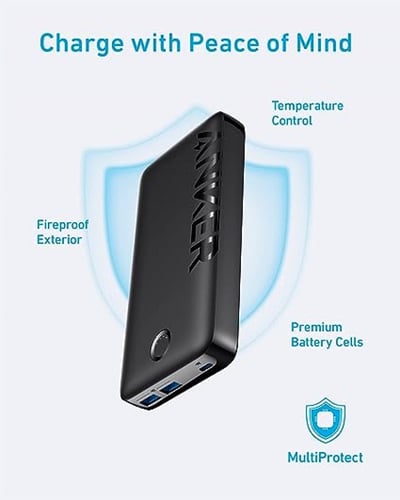 بنك الطاقة أنكر 335 (PowerCore 20K) ، شاحن محمول 2...